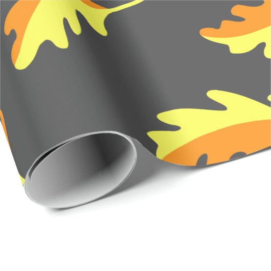 Herbstleaves Geschenkpapier (Rolleneckpunkt)