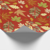 Herbstleaves Geschenkpapier (Ecke)
