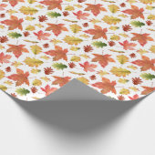 Herbstleaves Geschenkpapier (Ecke)