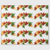 Herbstleaves Geschenkpapier (Flach)