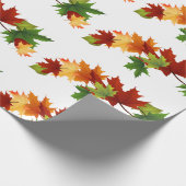 Herbstleaves Geschenkpapier (Ecke)