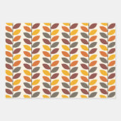 Herbstleaves Geschenkpapier Set (Vorderseite)