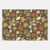 Herbstleaves Geschenkpapier Set (Vorderseite 3)