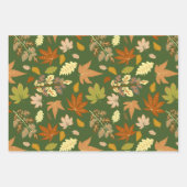 Herbstleaves Geschenkpapier Set (Vorderseite 2)