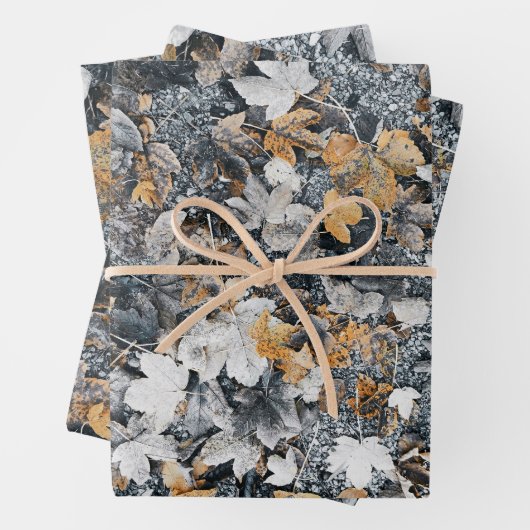 Herbstleaves Geschenkpapier Set (Beispiel)