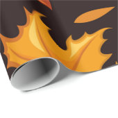 Herbstleaves - Geschenkwrap | Herbstgeschenkwrap Geschenkpapier (Rolleneckpunkt)