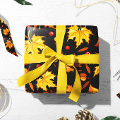 Herbstleaves - Geschenkwrap | Herbstgeschenkwrap Geschenkpapier