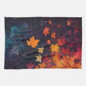 Herbstleaves Geschirrtuch (Horizontal)