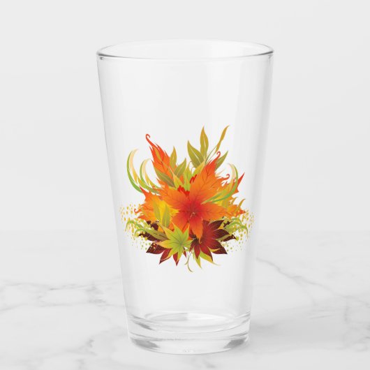 Herbstleaves Glas (Vorderseite)