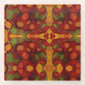 Herbstleaves Glasuntersetzer (Vorderseite)