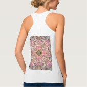 Herbstleaves Goddess Mandala Art Tank Top Tshirt (Rückseite)