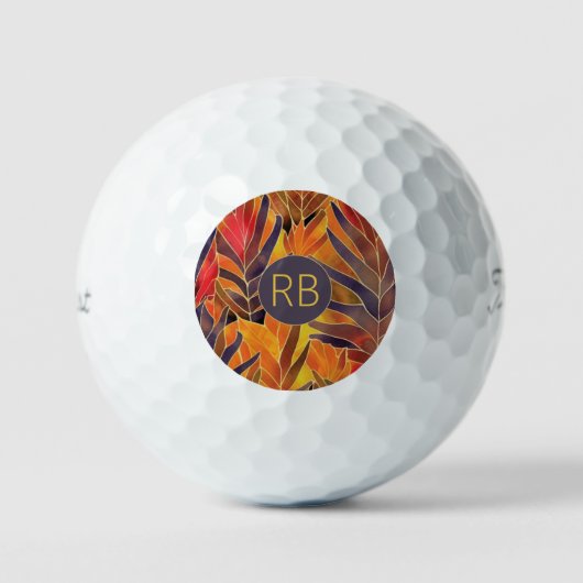 Herbstleaves Golfball (Vorderseite)