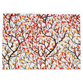 Herbstleaves Große Geschenktüte (Rückseite)