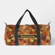 Herbstleaves Grunge Duffel Bag