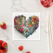 Herbstleaves Heftpapier Napkins Serviette (Beispiel)