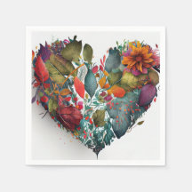 Herbstleaves Heftpapier Napkins