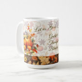 Herbstleaves Herbsternte Erntedank Tasse (Vorderseite Links)