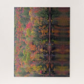 Herbstleaves Herbstfarbe Szene Jigsaw Puzzle (Vertikal)