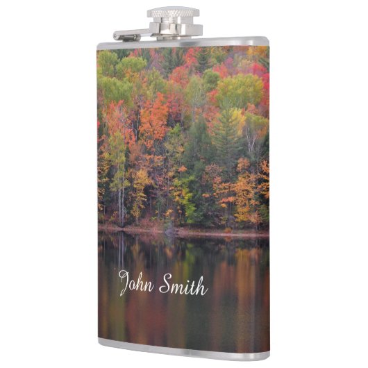 Herbstleaves Herbstfarbenflasche Flachmann (Links)