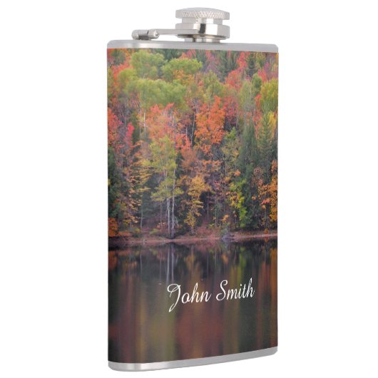 Herbstleaves Herbstfarbenflasche Flachmann (Rechts)