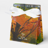 Herbstleaves Hochzeitskiste Geschenkschachtel (Vorderseite)