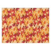 Herbstleaves in Rot-Orange-Gelb-Brot Tischdecke (Vorderseite (Horizontal))