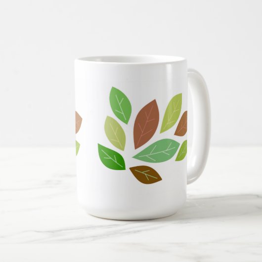 Herbstleaves Kaffeetasse (VorderseiteRechts)