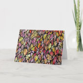 Herbstleaves Karte (Vorderseite)