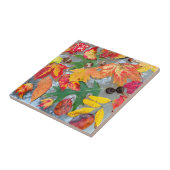 Herbstleaves Keramik Coster Tile Fliese (Seite)