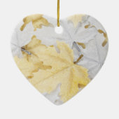 Herbstleaves Keramik Ornament (Hinten)