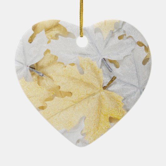 Herbstleaves Keramik Ornament (Hinten)