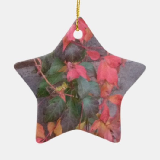 Herbstleaves Keramikornament (Vorne)