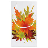 Herbstleaves Kleine Geschenktüte (Rückseite)