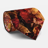 Herbstleaves Krawatte (Gerollt)