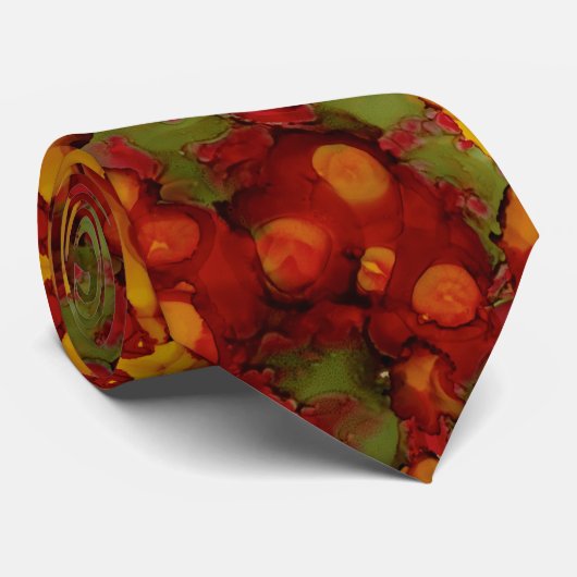 Herbstleaves Krawatte (Gerollt)