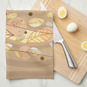 Herbstleaves Küchentuch (Viertel Falte)