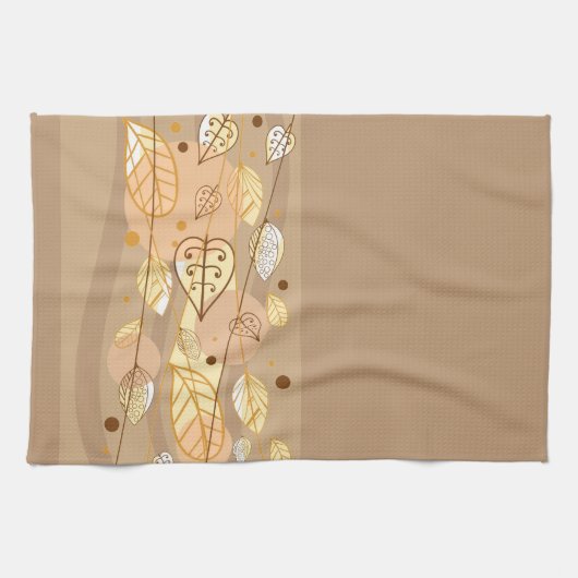 Herbstleaves Küchentuch (Horizontal)