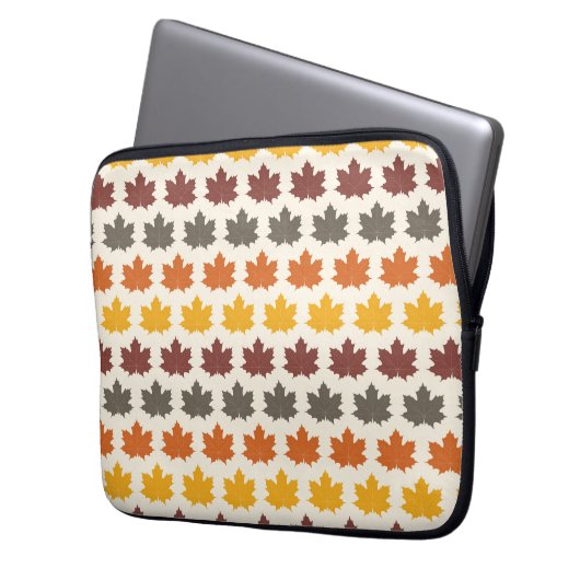 Herbstleaves Laptopschutzhülle (Vorderseite Links)