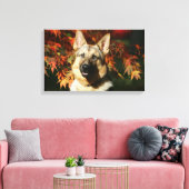 Herbstleaves Leinwanddruck (Insitu (Wohnzimmer))