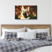 Herbstleaves Leinwanddruck (Insitu (Schlafzimmer))