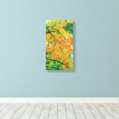 Herbstleaves Leinwanddruck (Insitu (Holzboden))