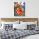 Herbstleaves Leinwanddruck (Insitu (Schlafzimmer))
