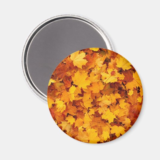 Herbstleaves Magnet (Vorderseite/Rückseite)
