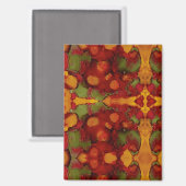 Herbstleaves Magnet (Vorderseite/Rückseite)