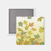 Herbstleaves Magnet (Vorderseite/Rückseite)