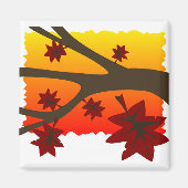 Herbstleaves Magnet (Vorne)