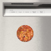 Herbstleaves Magnete fallen in Orange Tree Blätter Magnet (In Situ (Geschirrspüler))