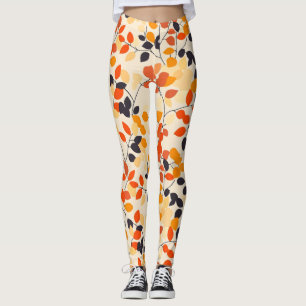 Herbstleaves mit warmen Farben Leggings