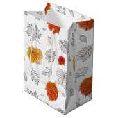 Herbstleaves Mittlere Geschenktüte (Vorderseite Schrägansicht)