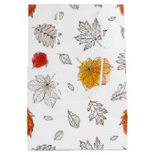 Herbstleaves Mittlere Geschenktüte (Rückseite)